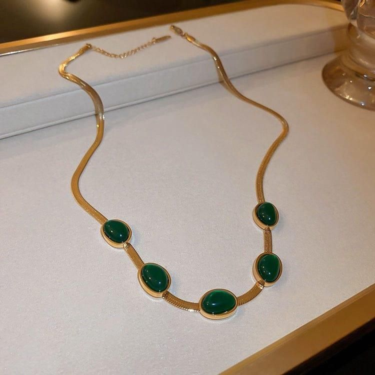 Premium Crystal Pendant Necklace, Bracelet and Earings